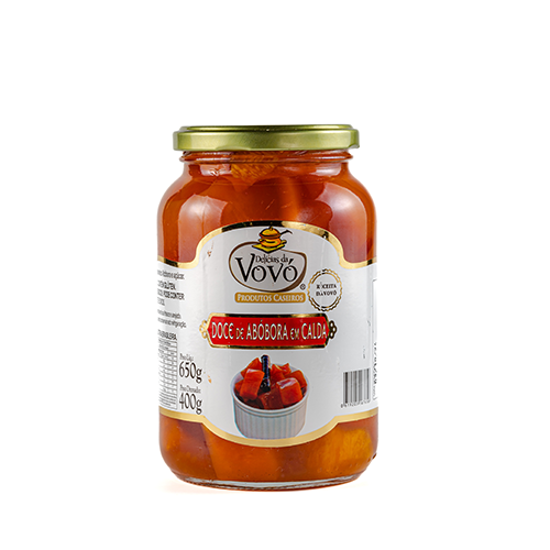 Doce de Abóbora em Calda