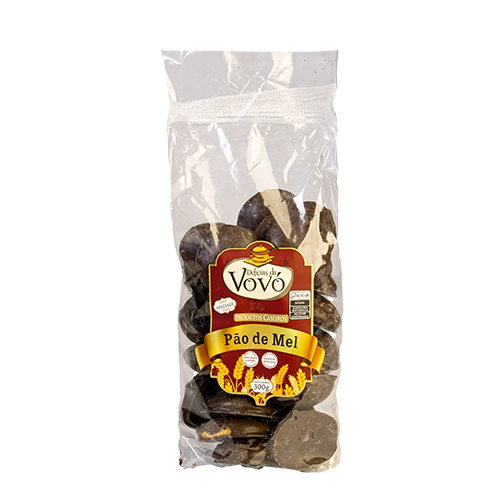 Pão de Mel cobertura de chocolate