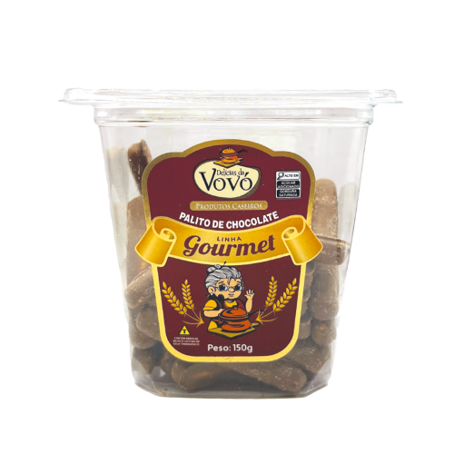 Palito de Baunilha Coberto com Chocolate