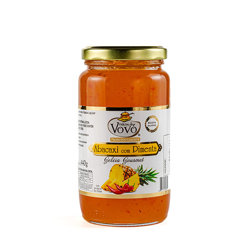 Geleia de Abacaxi com Pimenta