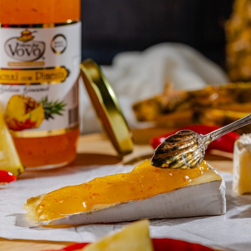 Geleia de Abacaxi com Pimenta