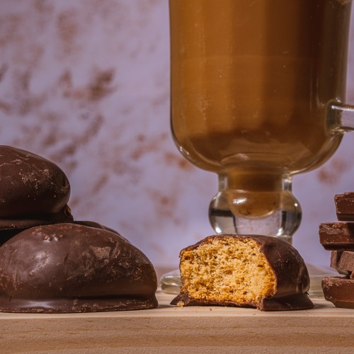 Pão de Mel cobertura de chocolate