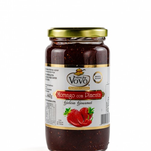 Doce de Morango com Pimenta