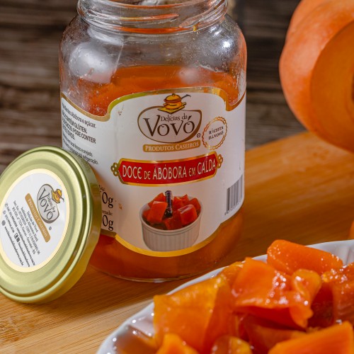 Doce de Abóbora em Calda