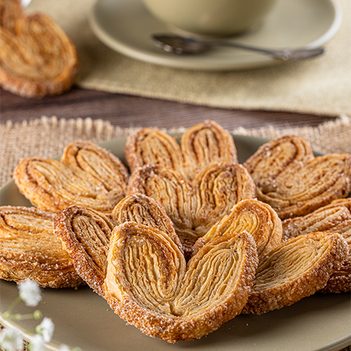 Biscoito Orelhinha com Canela (Palmier)