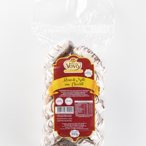 Rosca de Nata com Chocolate